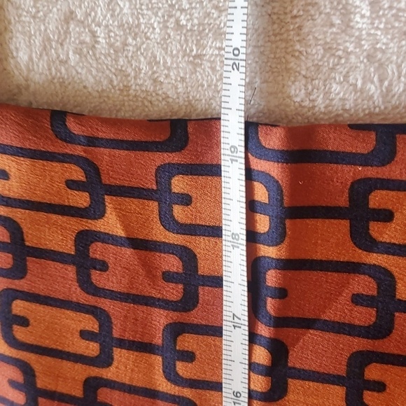 Express Copper Chained Vneck Capped Slv Sz. M Blouse - Picture 10 of 10